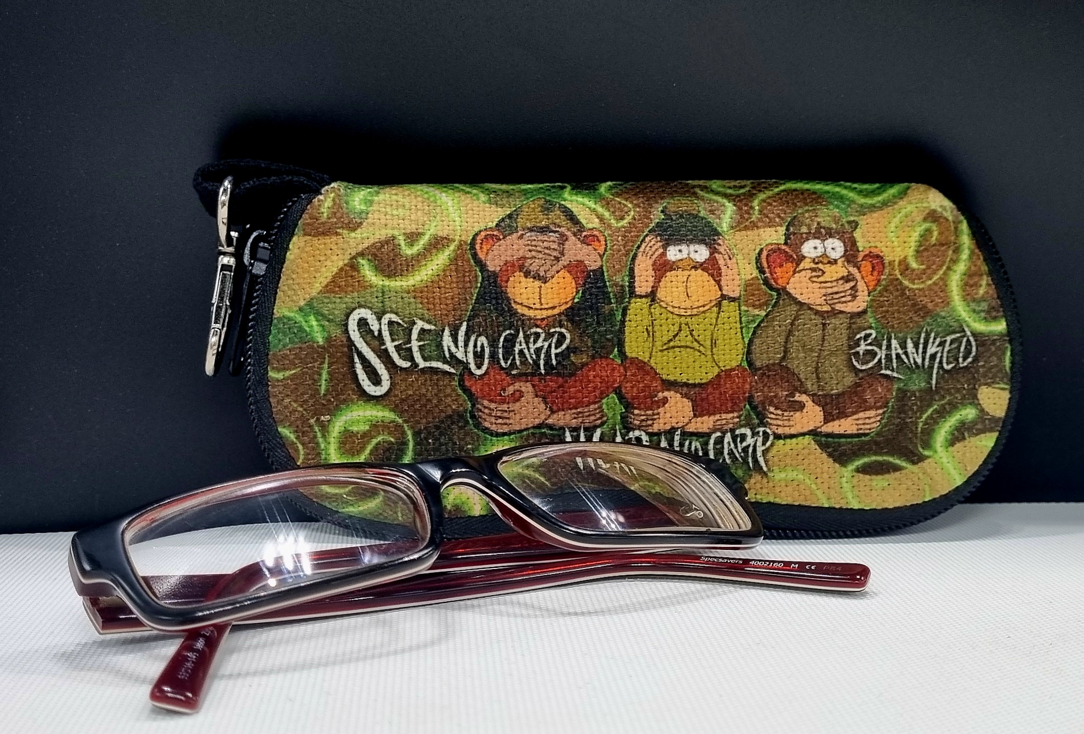 Carp Fishing Glasses Case The Squirrels Nuts